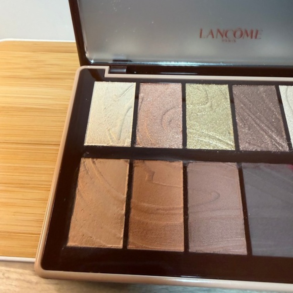 Lancome x Sheika Daley Idole Cafe Crush Eyeshadow Makeup Palette 12 Shades EUC - Picture 5 of 8